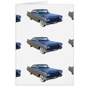 1960 Cadillac Luxury Car Hälsningskort