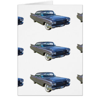 1960 Cadillac Luxury Car Hälsningskort