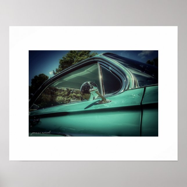 1960 Chevrolet Affisch Print (Framsidan)