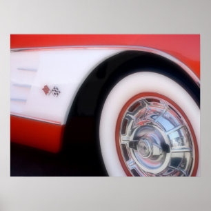 1960 Chevrolet Corvette Poster