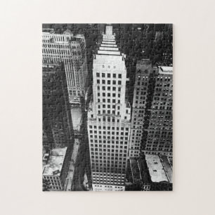 1960: En antenn beskådar av en Chicago skyscrape Pussel