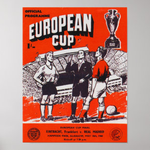 1960 EURO KOPP-PROGRAMMET POSTER UTSKRIFT