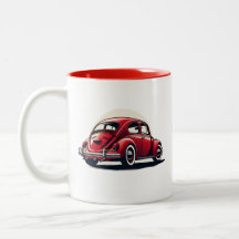 1960 Modell Röd Klassisk Bil