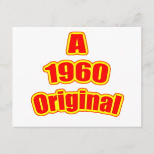 1960 Original Red Kort