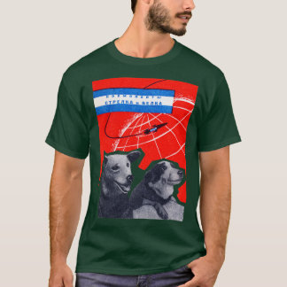 1960: Rymdhundar Strelka och Belka T Shirt