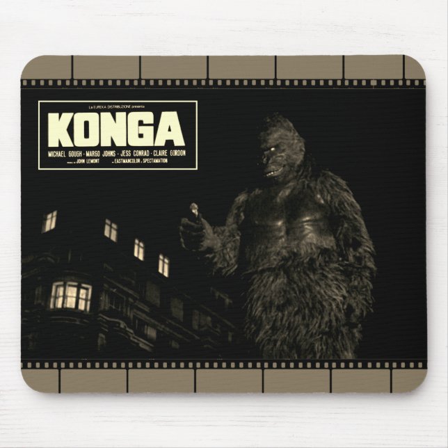 1960:s KONGA FilmStrip Mousepad Musmatta (Framsidan)