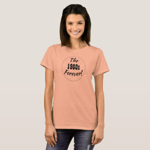 1960-tal Decennium Retro Kul 60-tals Mening T Shirt