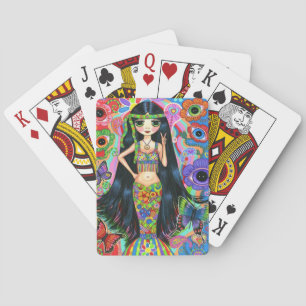 1960-talet, 1970-talet, Psychedelic Hippie Girl Sj Kortlek