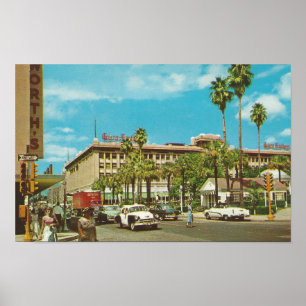 1960-talet Jacksonville, FL Poster