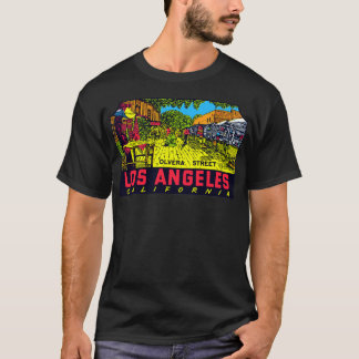 1960-talet Olvera Street Los Angeles T Shirt