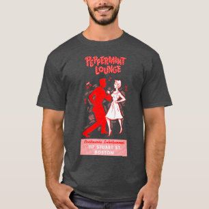 1960-talet Peppermint Lounge Boston T Shirt