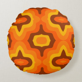 1960-talet, Stil-rundans Cushion 1970-tal Rund Kudde