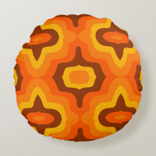 1960-talet, Stil-rundans Cushion 1970-tal Rund Kudde