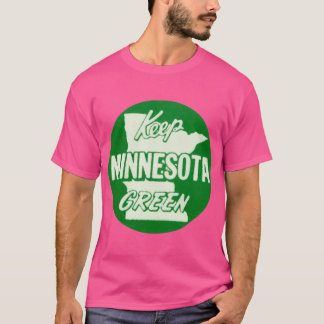 1960-talets Behålla Minnesota Grönt T Shirt