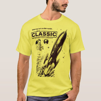 1960-talets SCI-FI-klassiker grafisk t-shirt