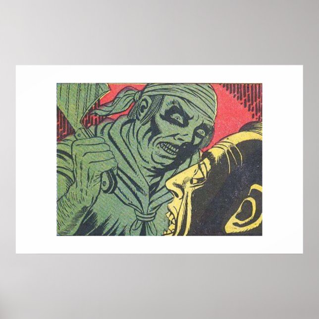 1960-talets tecknader av Golden age-skräck | teckn Poster (Framsidan)