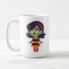 1960-tals Zombie Flicka Kaffemugg