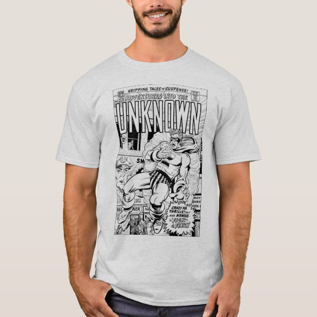 1960's 'Adventure into the Unknown' T-Shirt (Framsida)