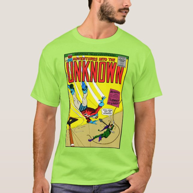 1960's 'Adventures into the Unknown' T-Shirt (Framsida)