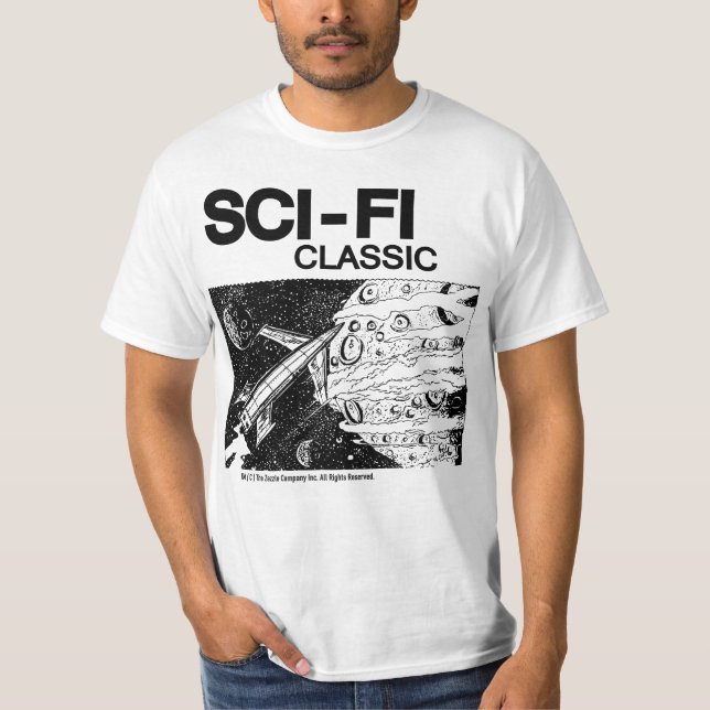 1960's SCIFI Classic T-Shirt (Framsida)