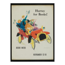 1961 Barns Bok-vecka Poster