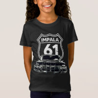 1961 Chevy Impala Front Grill View Silhouette