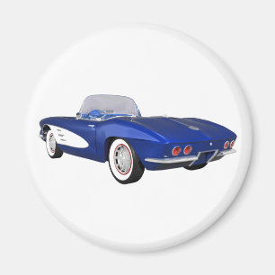 1961 Korvette C1: Blått Avsluta: Magnet