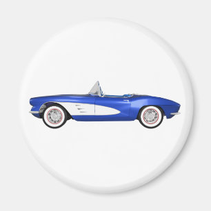 1961 Korvette C1: Blått Avsluta: Magnet