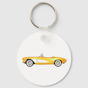 1961 Korvette C1: Gulten Avslutar: Nyckelring