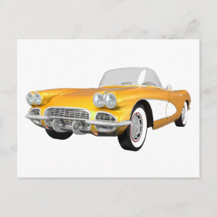 1961 Korvette C1: Gulten Avslutar: Vykort