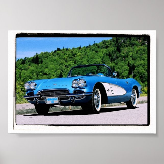 1961 Korvette Poster (Framsidan)