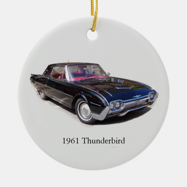 1961 Thunderbird ornament (Framsidan)