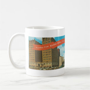 1961 Wichita Falls, Texas Postcard Kaffemugg
