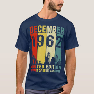 1962 års Begränsad utgåva 60 år av AW T Shirt