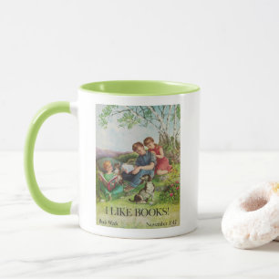 1962 barns mugg för bokvecka