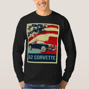 1962 C1 Corvette Pop Art Stil T Shirt