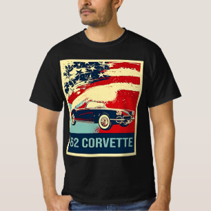 1962 C1 Corvette Pop Art Stil T Shirt