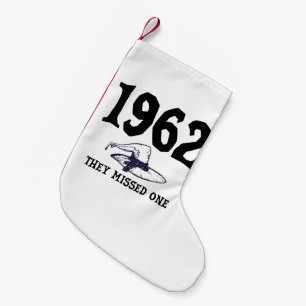1962 De missade en häxa i Salem Halloween Liten Julstrumpa