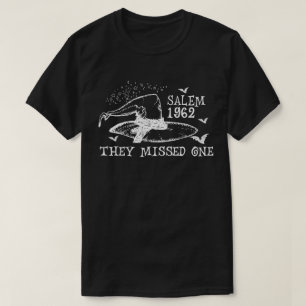 1962 De missade en häxa i Salem Halloween T Shirt