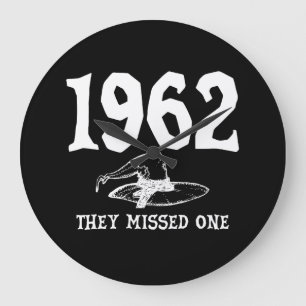 1962 De missade en salem häxa halloween Stor Klocka