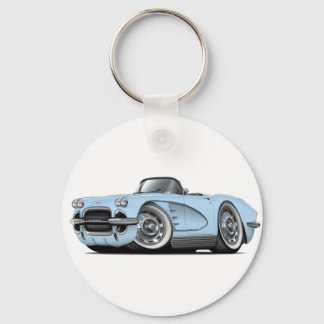 1962 Konvertibel korvett Lt Blue Nyckelring