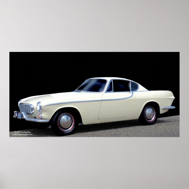 1962 P1800 POSTER (Framsidan)