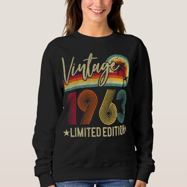 1963 59:e födelsedagen 59:e årsåldern t shirt (Framsida)