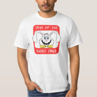 1963 år av kaninT-tröja Tee Shirt