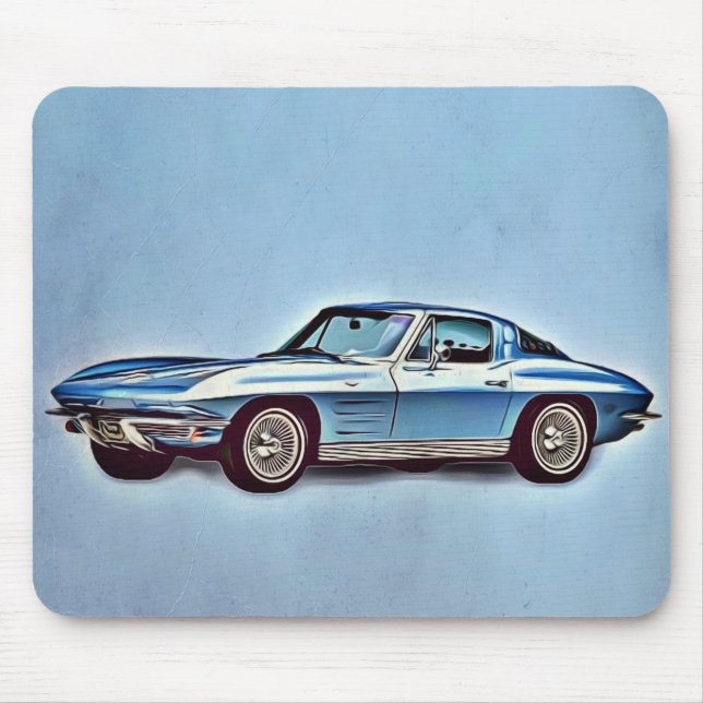 1963 Chevrolet Corvette Sting Ray Coupe Musmatta (Framsidan)