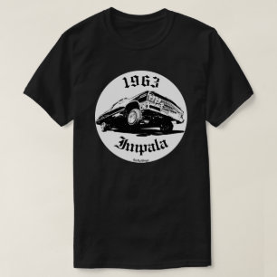 1963 Chevrolet Impala Lowrider Chevy Low Rider Car T Shirt