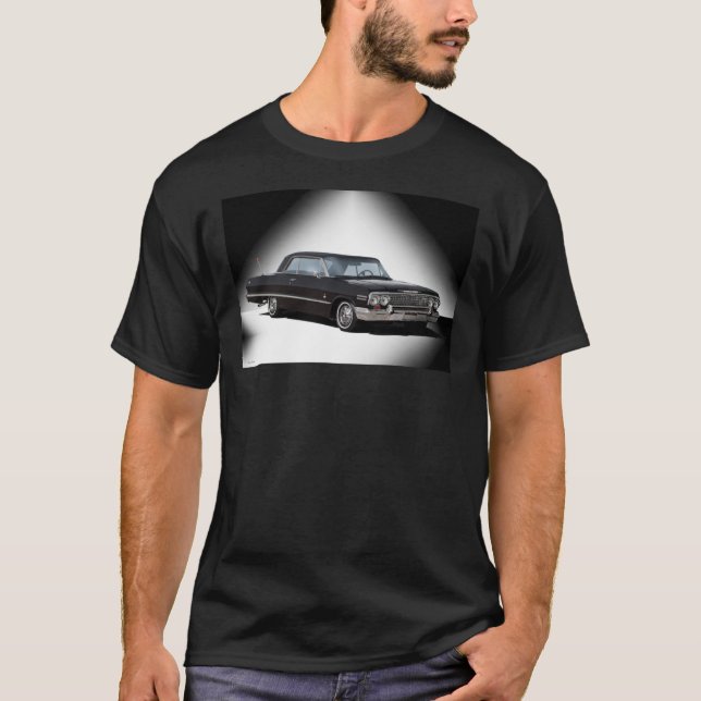 1963 Chevrolet Impala SS Classic T-Shirt (Framsida)