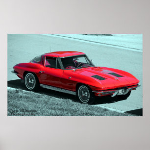 1963 Korvette Poster