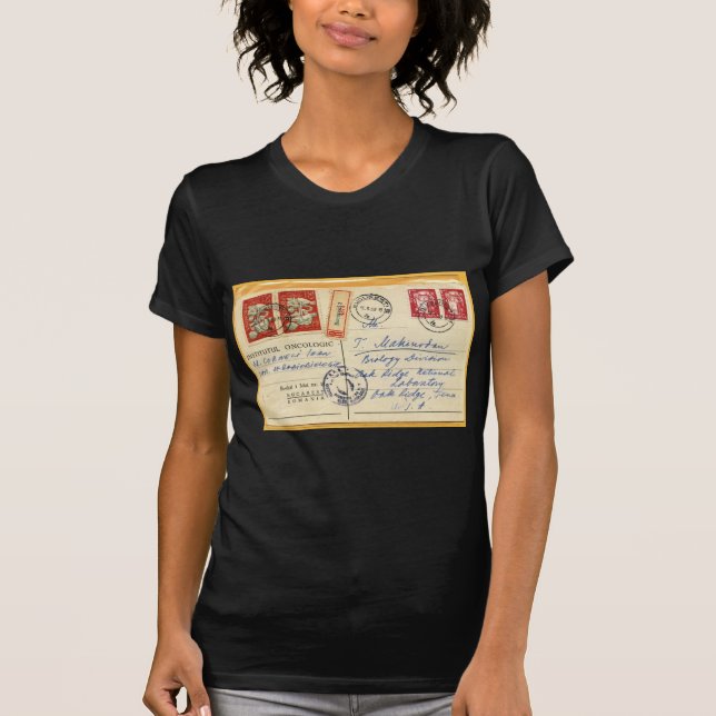 1963 - Oncologyrumänien till det Oak Ridge labbet, T Shirt (Framsida)