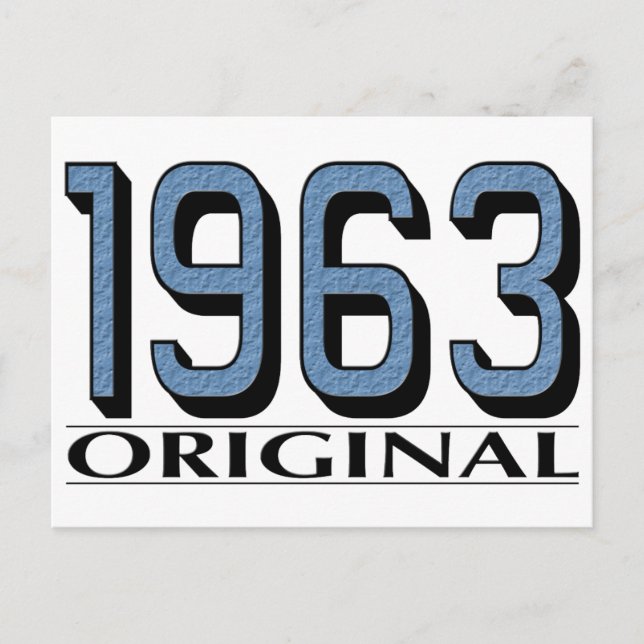 1963 Original Vykort (Framsida)